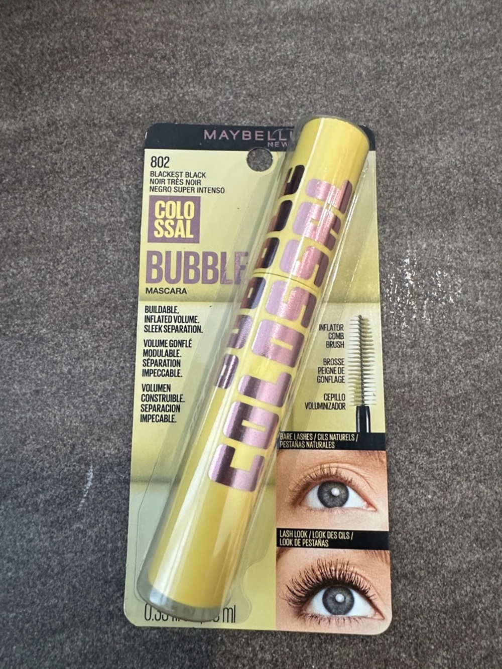 2 for $15  Colossal Bubble Mascara - Yellow Tube with Purple Lettering